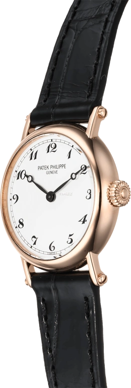 Patek Philippe,Calatrava 26mm,26mm,Rose Gold,White,Handwound,38hours,In-house Caliber,4860R,4860R-001
