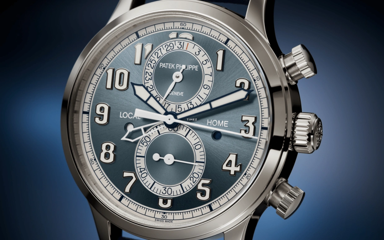Patek Philippe,Complications 42mm,42mm,White Gold,Grey,Blue,Automatic,Chronograph,Day,Dule Time,Flyback,55hours,In-house Caliber,Ahmed Abouhashima,5924G,5924G-001