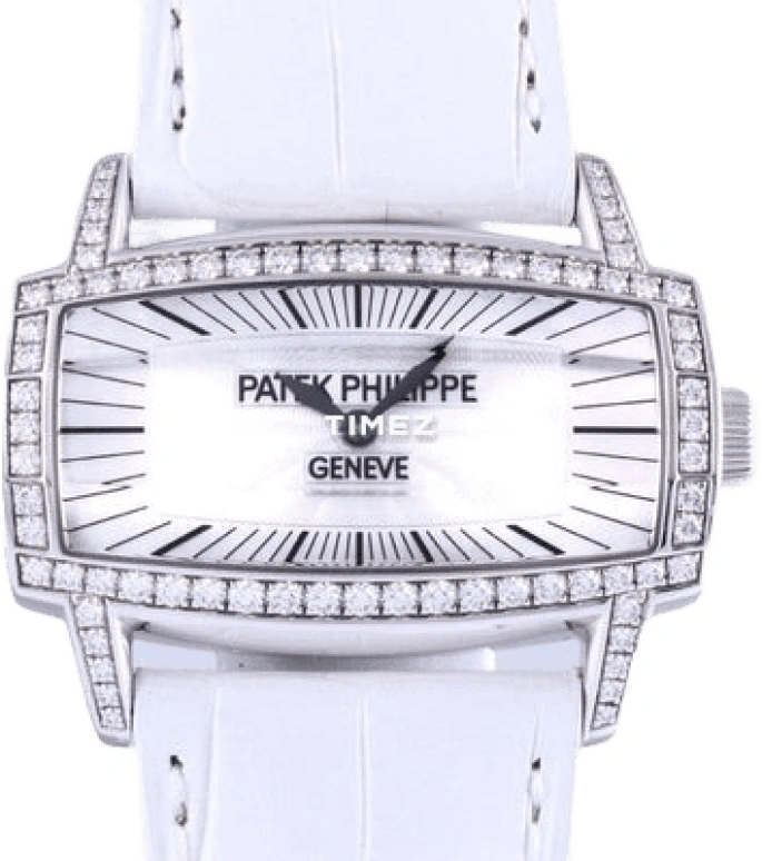 Patek Philippe,Gondolo 37.20x22.40mm,37.20x22.40mm,White Gold,White,Quartz,38hours,In-house Caliber,4991G,4991G-001