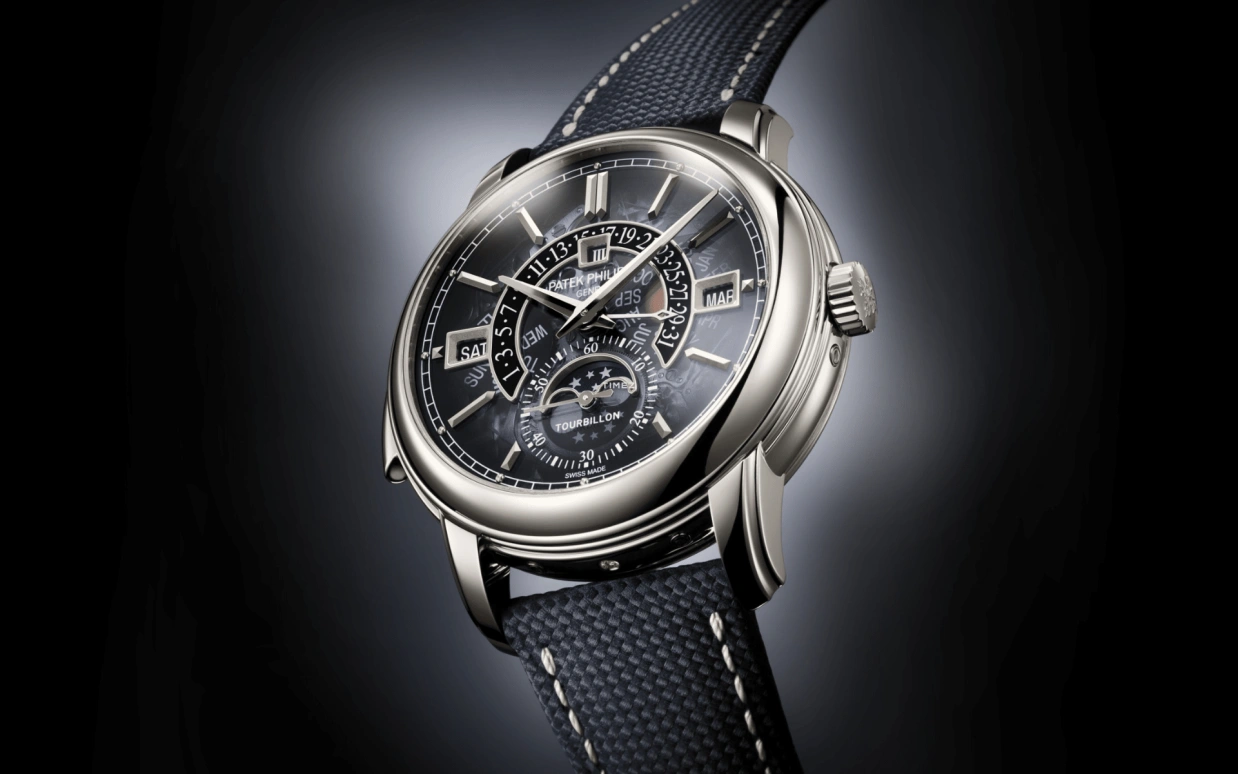 Patek Philippe,Grand Complications 40.20mm,40.20mm,Platinum,Blue,Gradient,Black,Handwound,Moonphase,Perpetual Calendar,Leap Year,Month,48hours,In-house Caliber,Mark Wahlberg,Marky Mark,5316,5316/50P-001