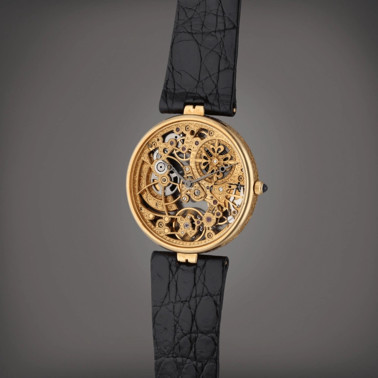 Patek Philippe,Complications 31mm,31mm,Yellow Gold,Skeleton,Gold,Automatic,48hours,In-house Caliber,3878