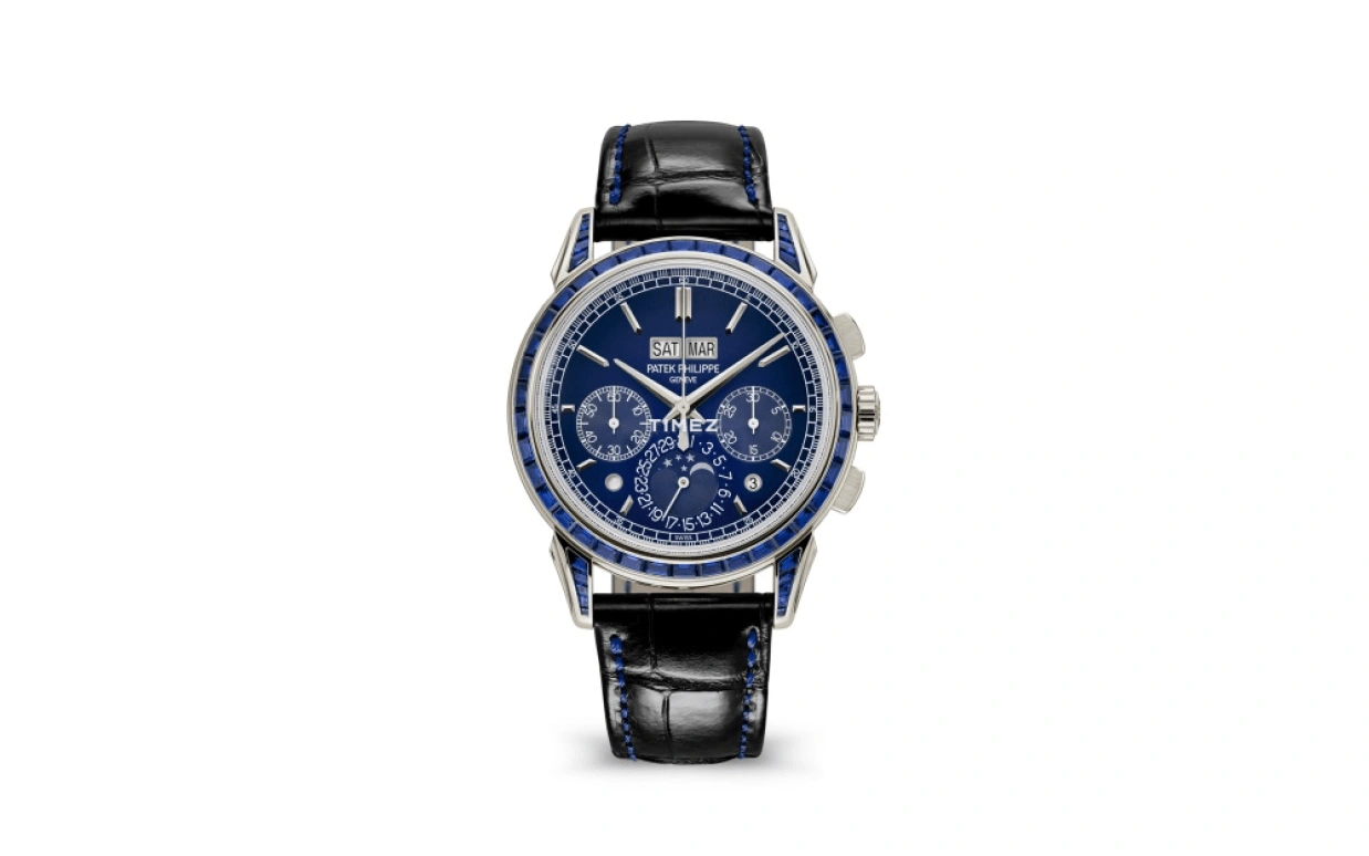 Patek Philippe,Grand Complications 41mm,41mm,Platinum,Blue,Gradient,Black,Handwound,Chronograph,Moonphase,Perpetual Calendar,Leap Year,65hours,In-house Caliber,5271,5271/11P-010