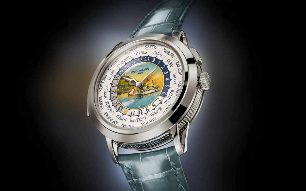 Patek Philippe,Grand Complications 40.20mm,40.20mm,White Gold,White,Automatic,World Time,Minute Repeater,5531G,5531G-001