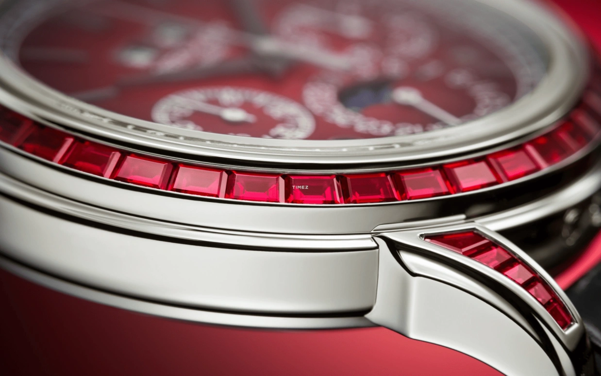 Patek Philippe,Grand Complications 41mm,41mm,Platinum,Red,Gradient,Handwound,Chronograph,Moonphase,Perpetual Calendar,Leap Year,65hours,In-house Caliber,Mark Robert Michael Wahlberg,Mark Wahlberg,Lionel Messi,Marky Mark,Wilber Pan,La Pulga,Will Pan,GOAT,5271,5271/12P-010