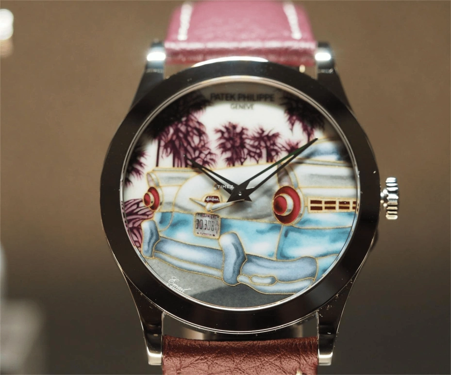 Patek Philippe,Calatrava ,White Gold,Blue,White,Purple,Multi-Color,Automatic,48hours,In-house Caliber,5089G,5089G-148