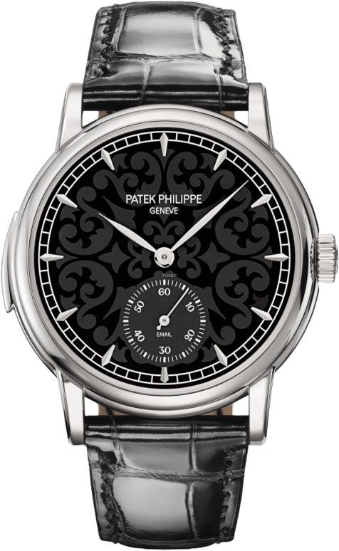 Patek Philippe,Grand Complications 38mm,38mm,White Gold,Black,Automatic,Moonphase,Minute Repeater,5078G,5078G-010