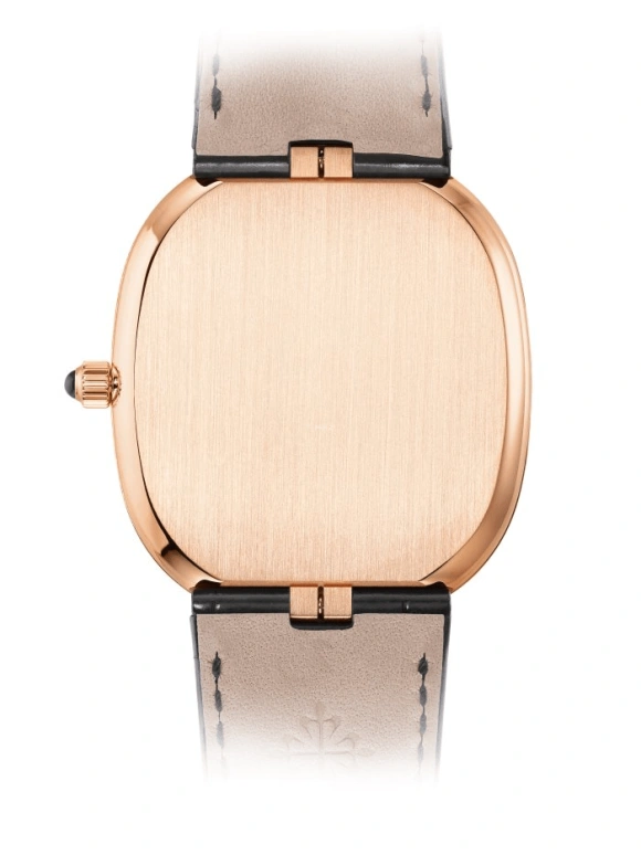 Patek Philippe,Golden Ellipse 34.50mm,34.50mm,Rose Gold,Black,Automatic,48hours,In-house Caliber,5738R,5738R-001