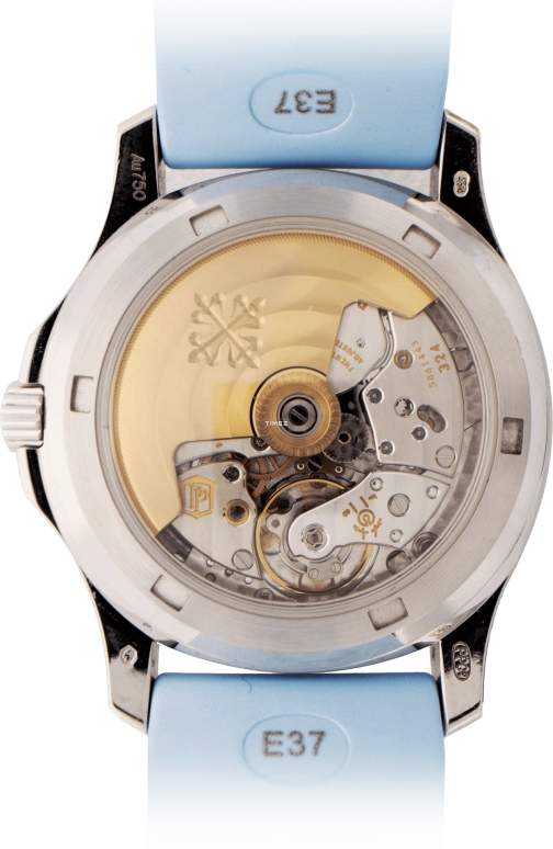 Patek Philippe,Aquanaut 35.60mm,35.60mm,White Gold,Blue,Automatic,Date,45hours,5072G,5072G-001