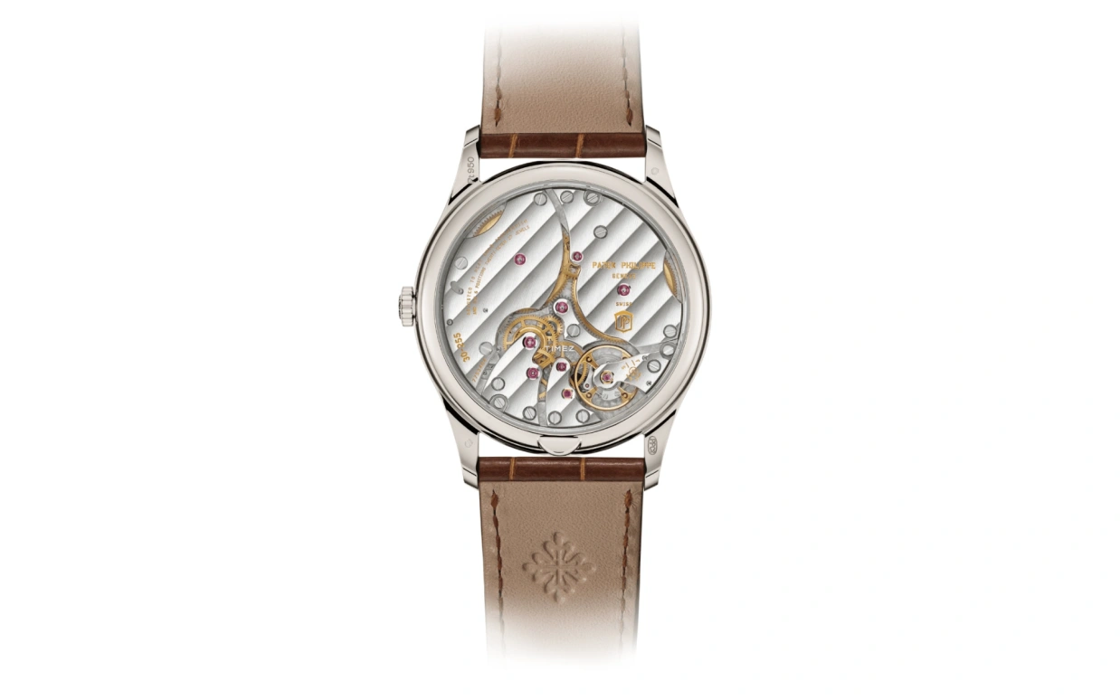Patek Philippe,Calatrava 38mm,38mm,Platinum,Salmon,Handwound,65hours,In-house Caliber,6196P,6196P-001