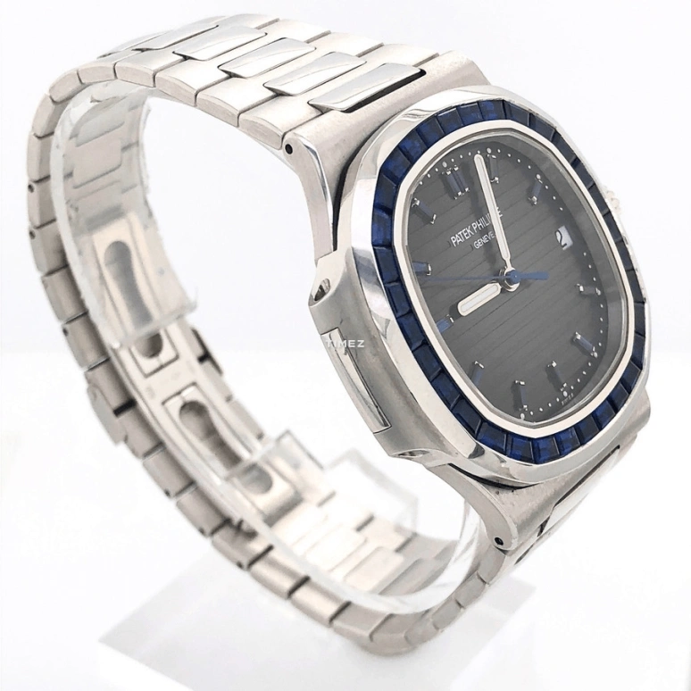Patek Philippe,Nautilus 40mm,40mm,Platinum,Black,Automatic,Day,45hours,Lionel Messi,La Pulga,5711,5711/111P-001