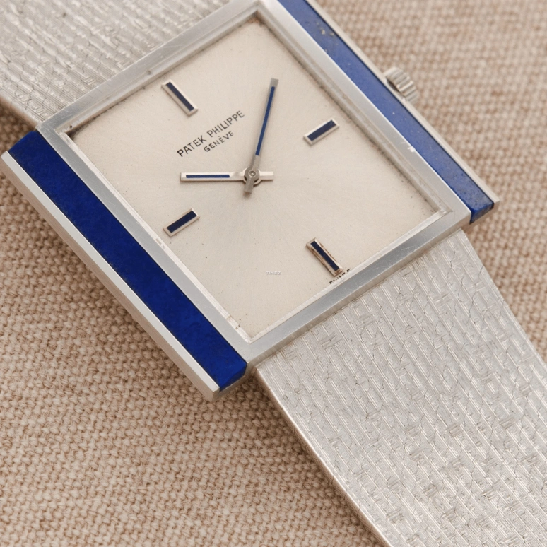 Patek Philippe,Other 30x26mm,30x26mm,White Gold,White,Handwound,44hours,In-house Caliber,3578,3578/001