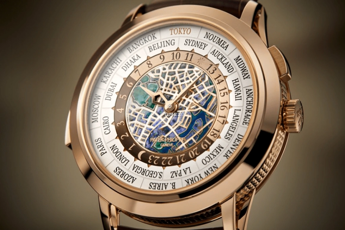Patek Philippe,Grand Complications 40.20mm,40.20mm,Rose Gold,White,Yellow,Multi-Color,Automatic,World Time,Minute Repeater,Day / Night Indication,5531R,5531R-014