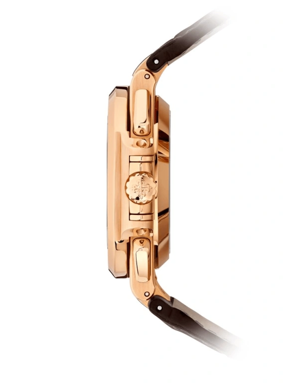 Patek Philippe,Nautilus 40.50mm,40.50mm,Rose Gold,Brown,Automatic,Chronograph,Day,Gerard Piqué Bernabéu,Sergio Ramos,5980R,5980R-001