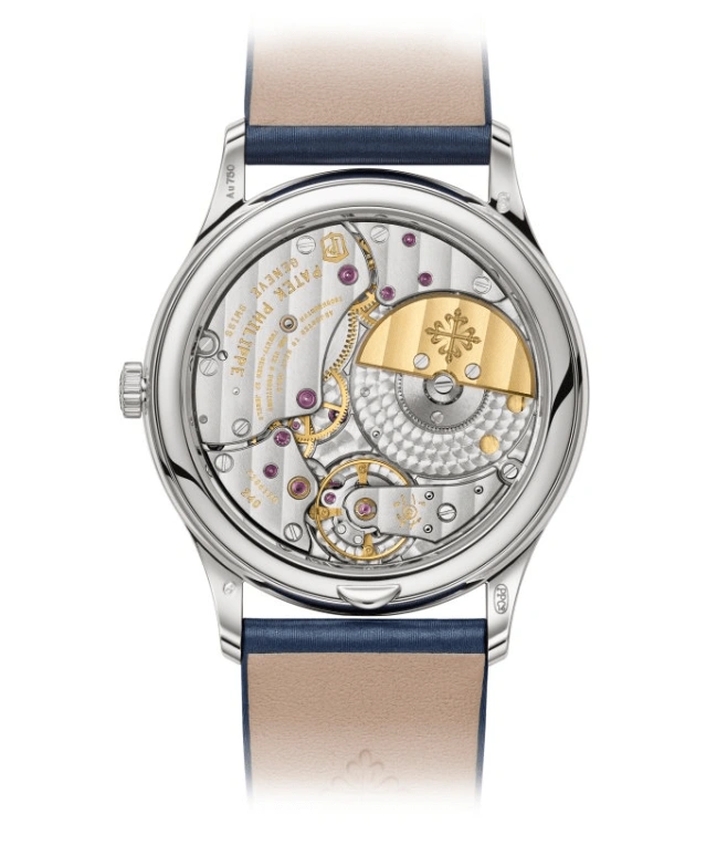 Patek Philippe,Calatrava 35mm,35mm,White Gold,Blue,Automatic,48hours,In-house Caliber,4997,4997/200G-001