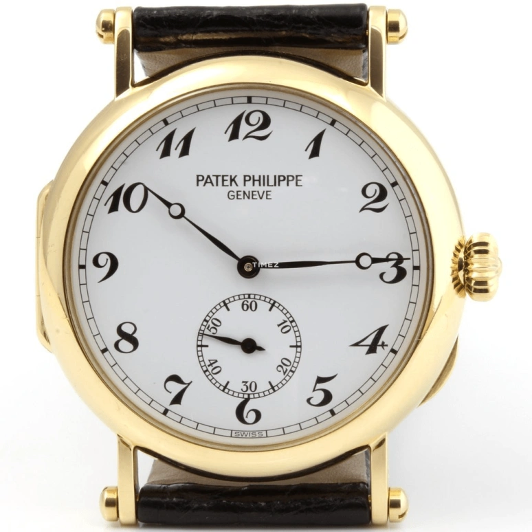 Patek Philippe,Calatrava 33mm,33mm,Yellow Gold,White,Handwound,44hours,In-house Caliber,3960J
