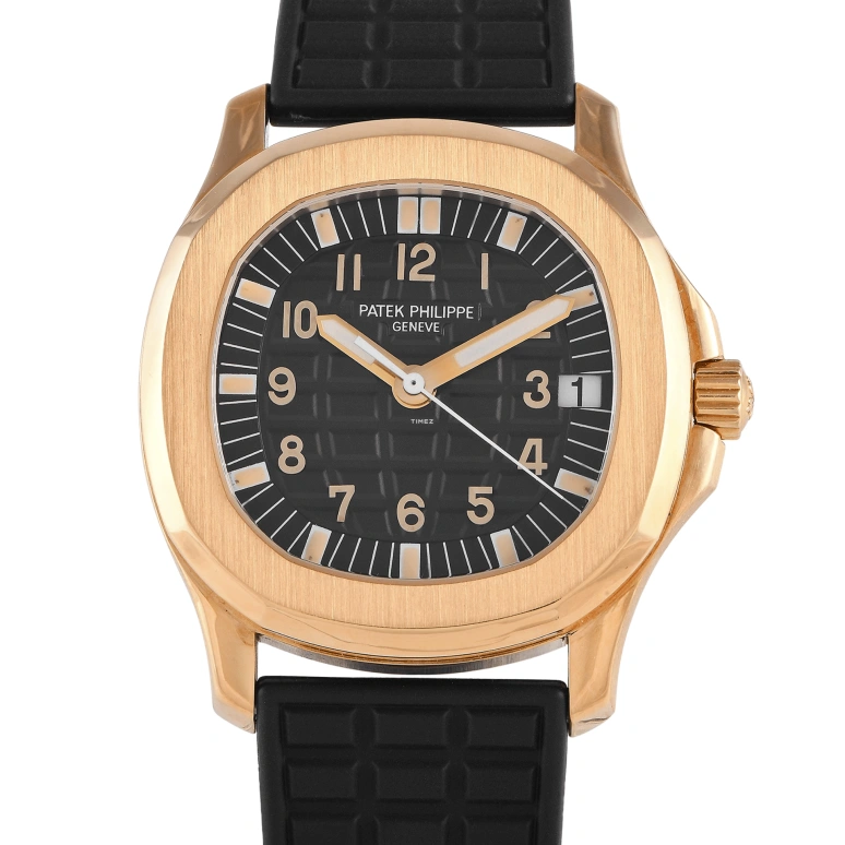 Patek Philippe,Aquanaut 35.20mm,35.20mm,Yellow Gold,Blue,Automatic,Day,In-house Caliber,5066J,5066J-001