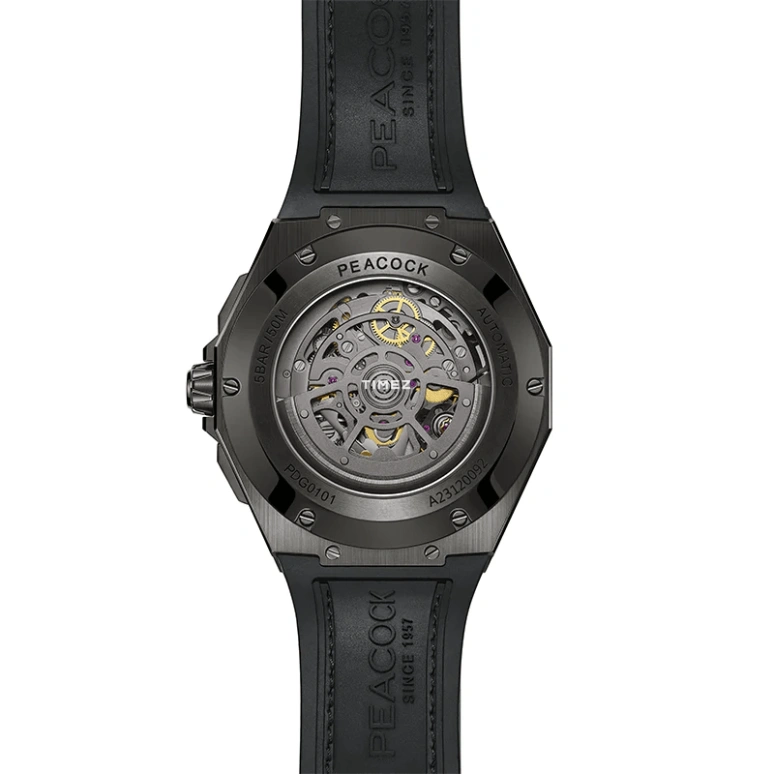 Peacock,Ultra Speed Chronograph 45mm,45mm,aerospace steel,Carbon,Green,Automatic,Chronograph,55hours,PDG0101,PDG0101.02