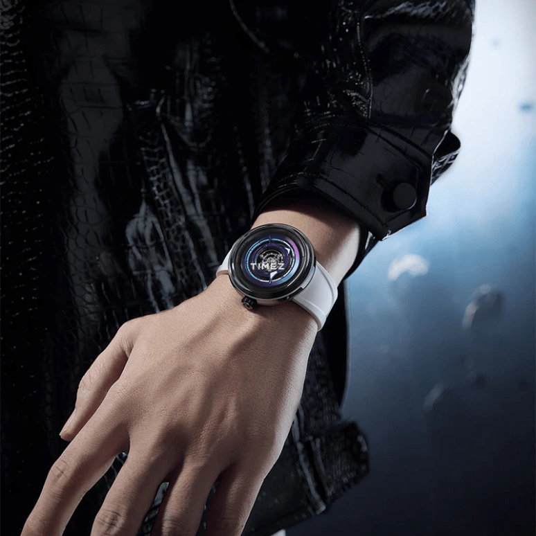 Peacock,Black Hole 43.50mm,43.50mm,Titanium,Dual,Black,Purple,Handwound,Tourbillon,120hours,PBG00201,PBG00201.02