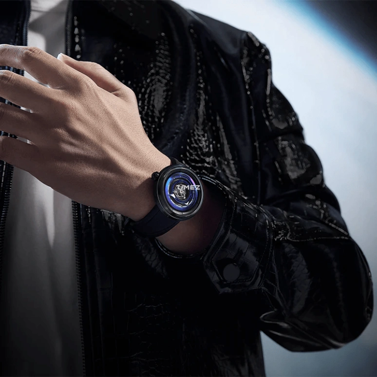 Peacock,Black Hole 43.50mm,43.50mm,Titanium,Dual,Black,Purple,Handwound,Tourbillon,120hours,PBG00201,PBG00201.02