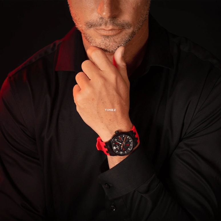 Perrelet,Turbine 41mm,41mm,Titanium,Black,Red,Automatic,42hours,In-house Caliber,A4067,A4067/4