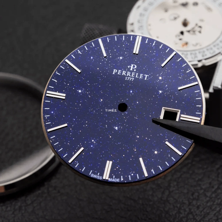 Perrelet,Weekend 39mm,39mm,Stainless Steel,Blue,Automatic,Day,42hours,A1300,A1300/H