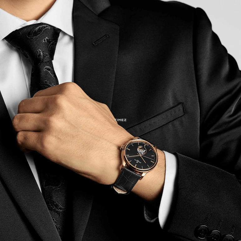 Perrelet,Weekend 39mm,39mm,Stainless Steel,Black,Automatic,42hours,In-house Caliber,A1303,A1303/3