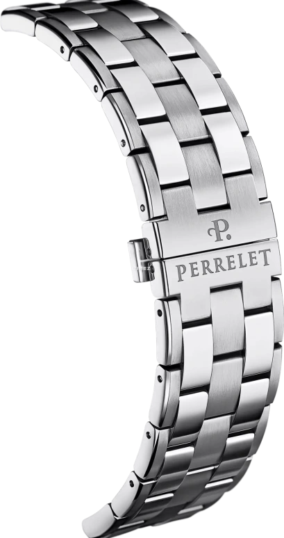 Perrelet,Turbine 44.50mm,44.50mm,Stainless Steel,Blue,Black,Automatic,42hours,In-house Caliber,A4062,A4062/2