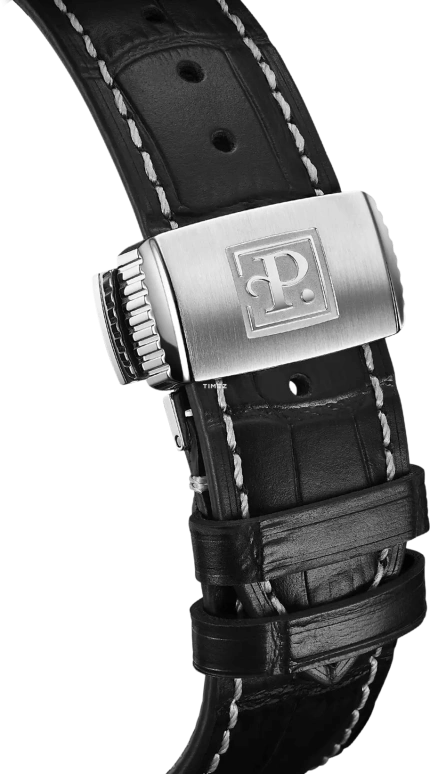 Perrelet,Lab Peripheral 42mm,42mm,Stainless Steel,Silver,Automatic,Dule Time,GMT,Big Date,Day / Night Indication,42hours,In-house Caliber,A1101,A1101/1