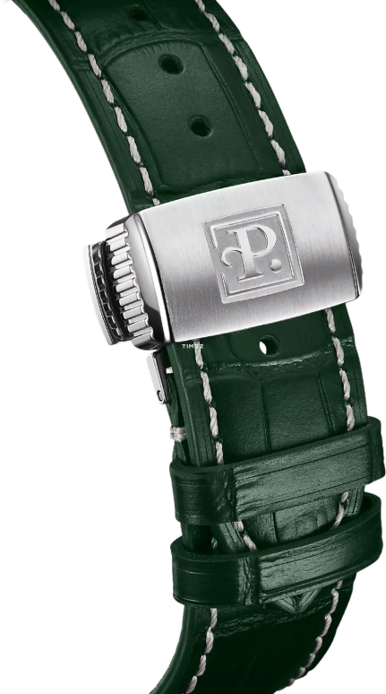 Perrelet,Lab Peripheral 42mm,42mm,Stainless Steel,Green,Automatic,Dule Time,GMT,Big Date,Day / Night Indication,42hours,In-house Caliber,A1101,A1101/5