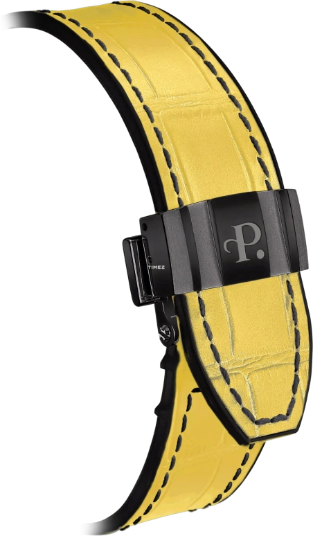 Perrelet,Turbine 45.50mm,45.50mm,Carbon,Polycarbonate,Stainless Steel,Yellow,Black,Automatic,42hours,In-house Caliber,A4065,A4065/7