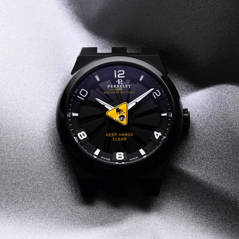 Perrelet,Turbine 41mm,41mm,Titanium,Black,Automatic,42hours,In-house Caliber,A4067,A4067/S3