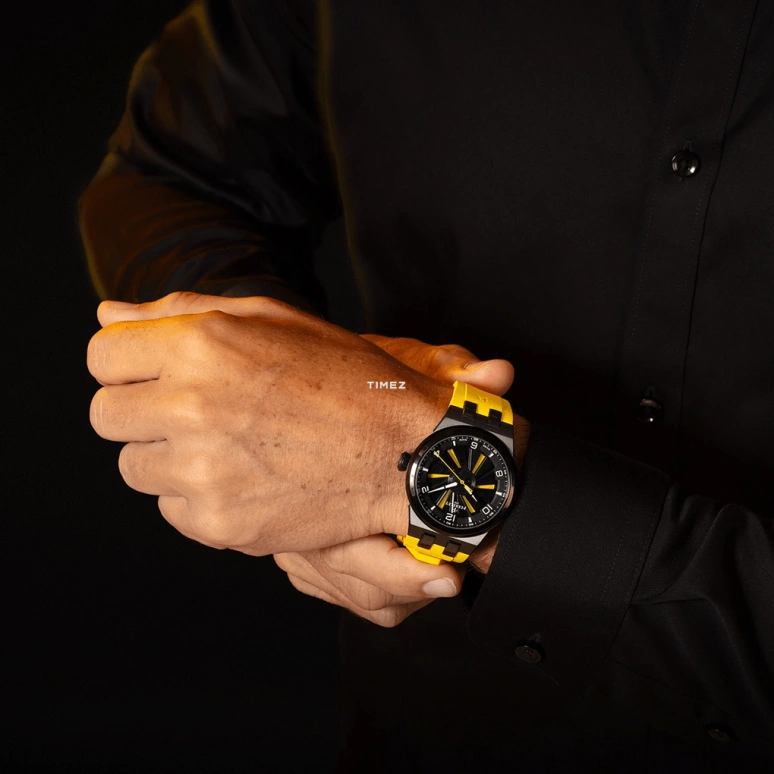 Perrelet,Turbine 41mm,41mm,Titanium,Black,Yellow,Automatic,42hours,In-house Caliber,A4067,A4067/1