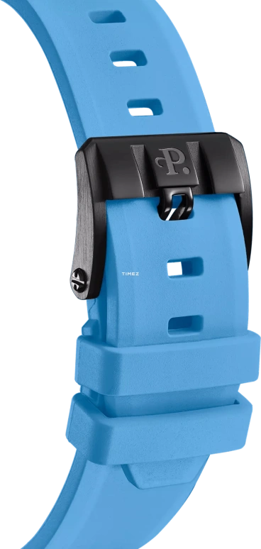 Perrelet,Turbine 41mm,41mm,Titanium,Ice Blue,Black,Automatic,42hours,In-house Caliber,A4067,A4067/7