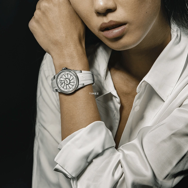 Perrelet,Turbine 37mm,37mm,Stainless Steel,White,Automatic,42hours,In-house Caliber,A4069,A4069/A
