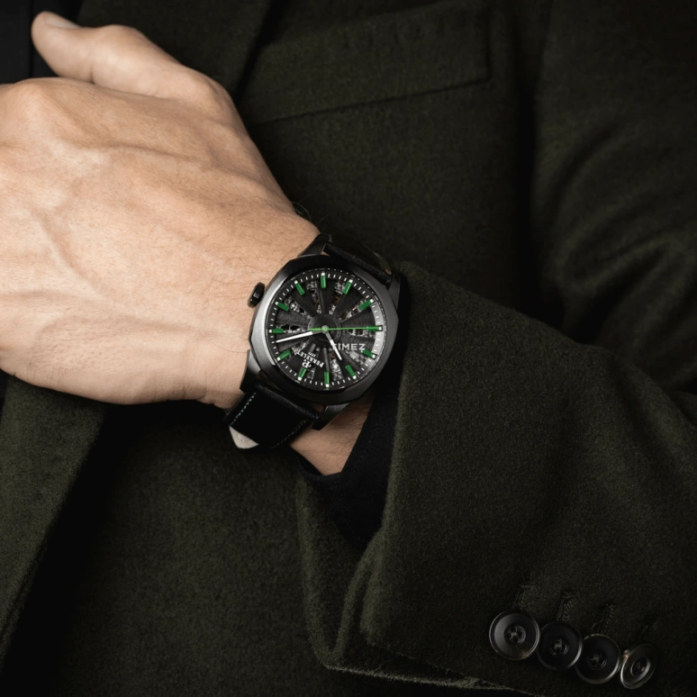 Perrelet,Turbine 42mm,42mm,Stainless Steel,Black,Automatic,42hours,Sapphire,Crystal Glass,A1062,A1062/1