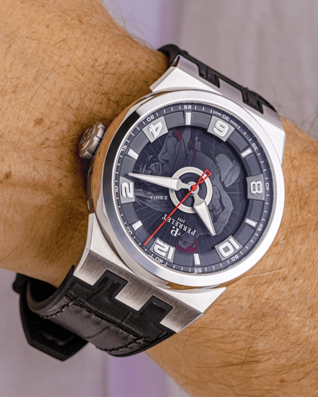 Perrelet,Turbine 44.50mm,44.50mm,Stainless Steel,Black,Automatic,42hours,In-house Caliber,A4062,A4062/S2