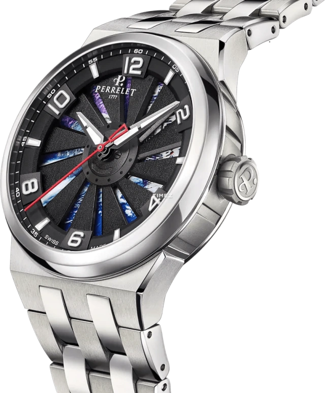 Perrelet,Turbine 41mm,41mm,Titanium,Multi-Color,Automatic,42hours,In-house Caliber,A4066,A4066/S1