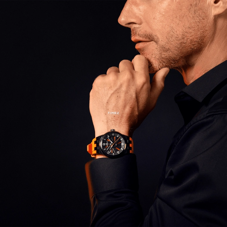 Perrelet,Turbine 41mm,41mm,Titanium,Orange,Black,Automatic,42hours,In-house Caliber,A4067,A4067/3
