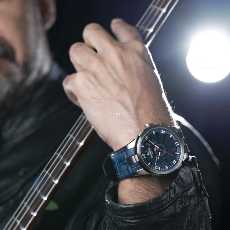 Perrelet,Turbine 46mm,46mm,Stainless Steel,Blue,Automatic,42hours,In-house Caliber,A1092,A1092/S1