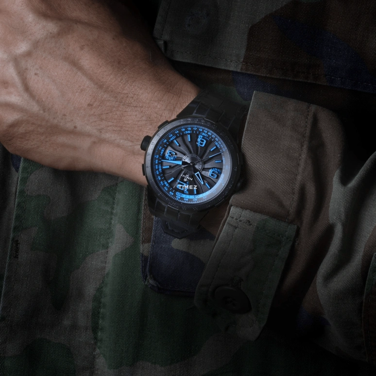 Perrelet,Turbine 48mm,48mm,Stainless Steel,Black,Automatic,42hours,In-house Caliber,A1095,A1095/2