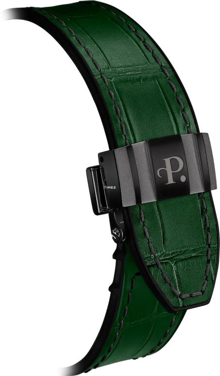 Perrelet,Turbine 45.50mm,45.50mm,Carbon,Polycarbonate,Stainless Steel,Black,Green,Automatic,42hours,In-house Caliber,A4065,A4065/4