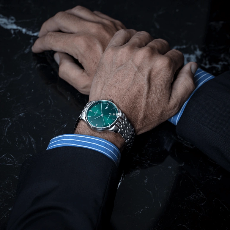 Perrelet,Weekend 39mm,39mm,Stainless Steel,Green,Automatic,Day,42hours,A1300,A1300/9