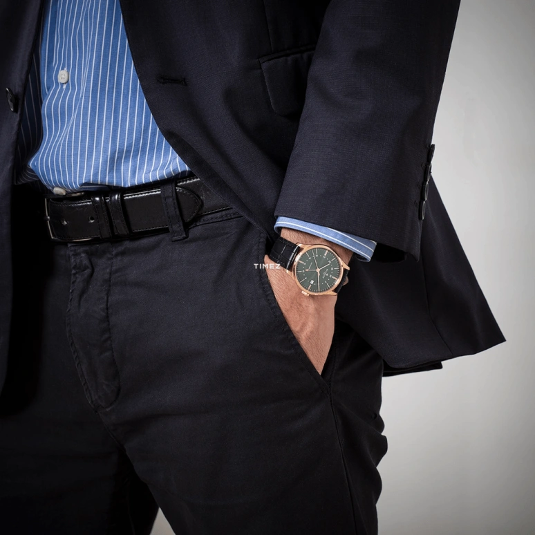 Perrelet,Weekend 39mm,39mm,Stainless Steel,Green,Automatic,Day,Dule Time,GMT,A1305,A1305/3