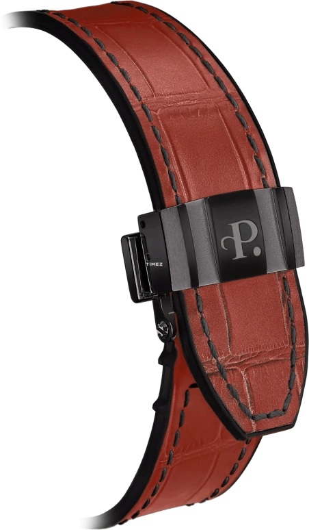 Perrelet,Turbine 45.50mm,45.50mm,Carbon,Polycarbonate,Stainless Steel,Black,Red,Automatic,42hours,In-house Caliber,A4065,A4065/6