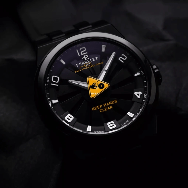 Perrelet,Turbine 41mm,41mm,Titanium,Black,Automatic,42hours,In-house Caliber,A4067,A4067/S3