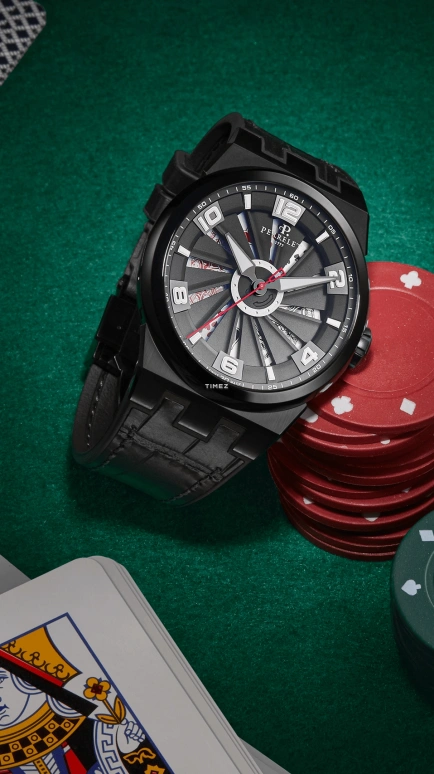 Perrelet,Turbine 44.50mm,44.50mm,Stainless Steel,Multi-Color,Automatic,42hours,In-house Caliber,A4063,A4063/S3