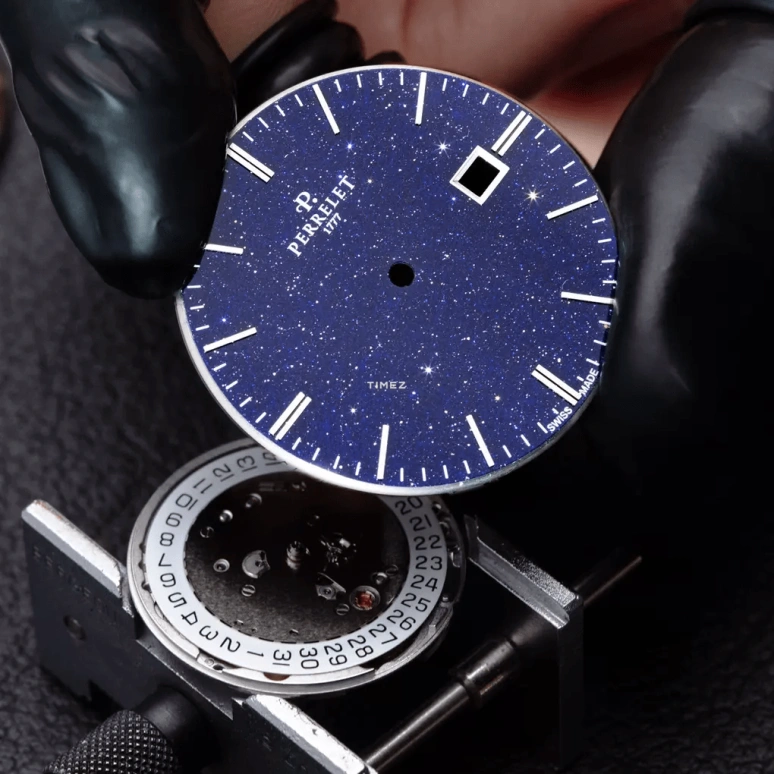 Perrelet,Weekend 39mm,39mm,Stainless Steel,Blue,Automatic,Day,42hours,A1300,A1300/H