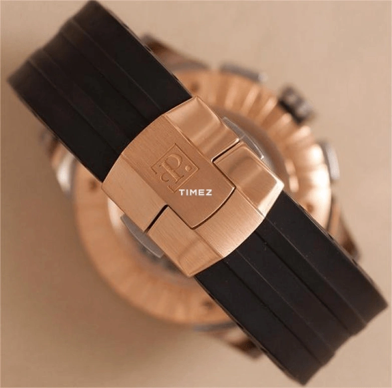 Perrelet,Other 43mm,43mm,Rose Gold,White Gold,Skeleton,Automatic,Chronograph,Day,A230