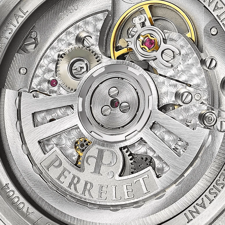 Perrelet,Turbine 41mm,41mm,Titanium,Black,Red,Automatic,42hours,In-house Caliber,A4066,A4066/1