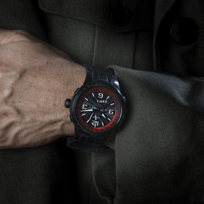 Perrelet,Turbine 48mm,48mm,Stainless Steel,Black,Automatic,42hours,In-house Caliber,A1095,A1095/3